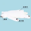 Cold polar bear throw pillows, Kanglehouse ice silk animal dolls order, cool towel plush toys order details Picture